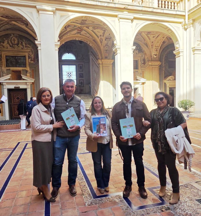Representantes de proyectos beneficiarios de las ayudas del Grupo de Desarrollo Rural Tierras de Libertad
